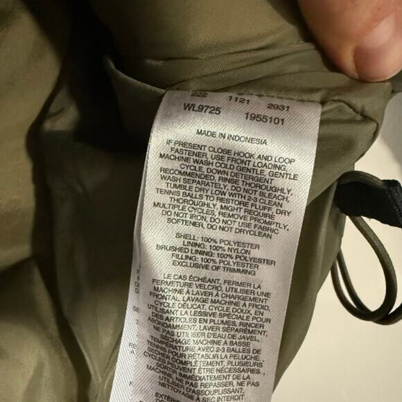 Columbia Women's Puffect Colorblock Jacket Coat Puffer NEW Medium Green Black - Picture 4 of 9